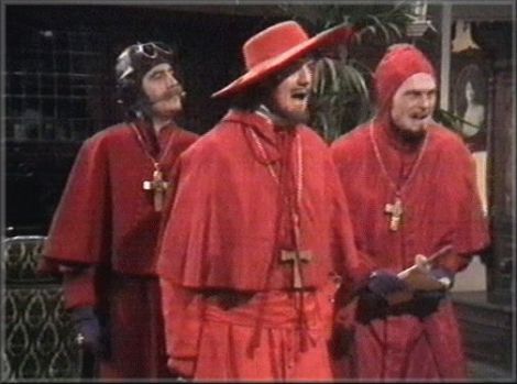 No one expects the Spanish Inquisition!